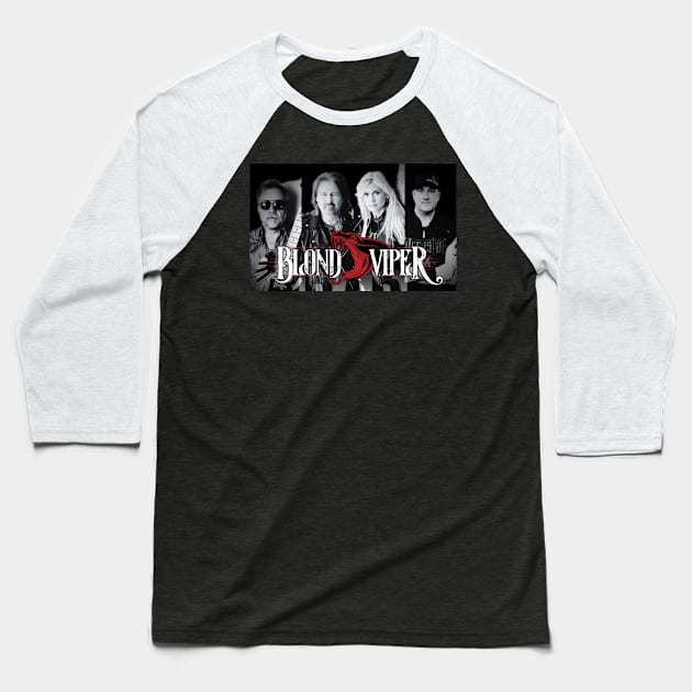 Monochrome Baseball T-Shirt by Blond Viper